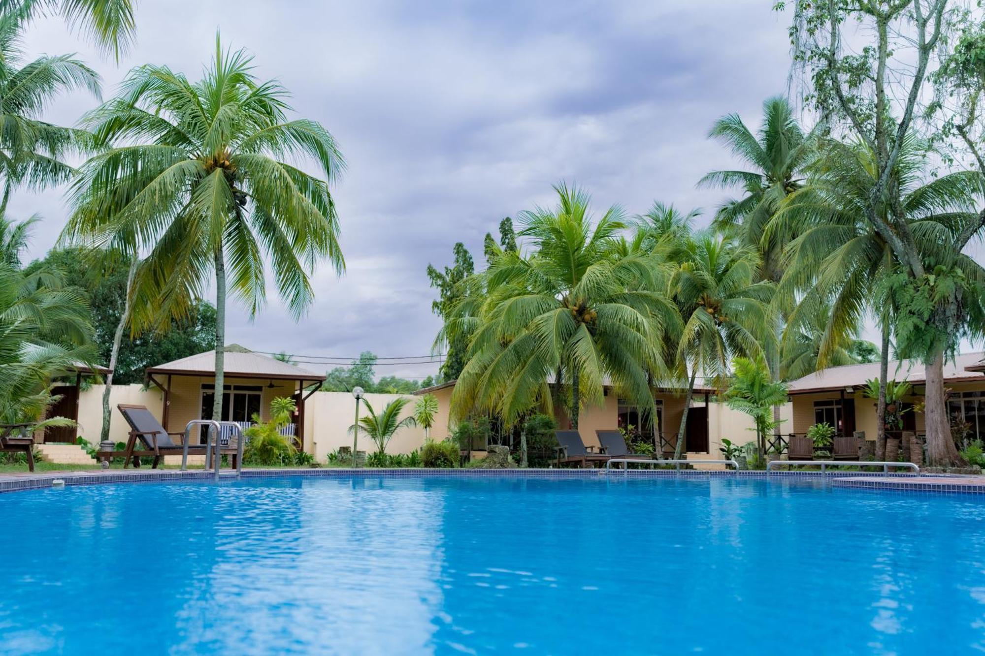 Langkah Syabas Beach Resort Kinarut Kültér fotó