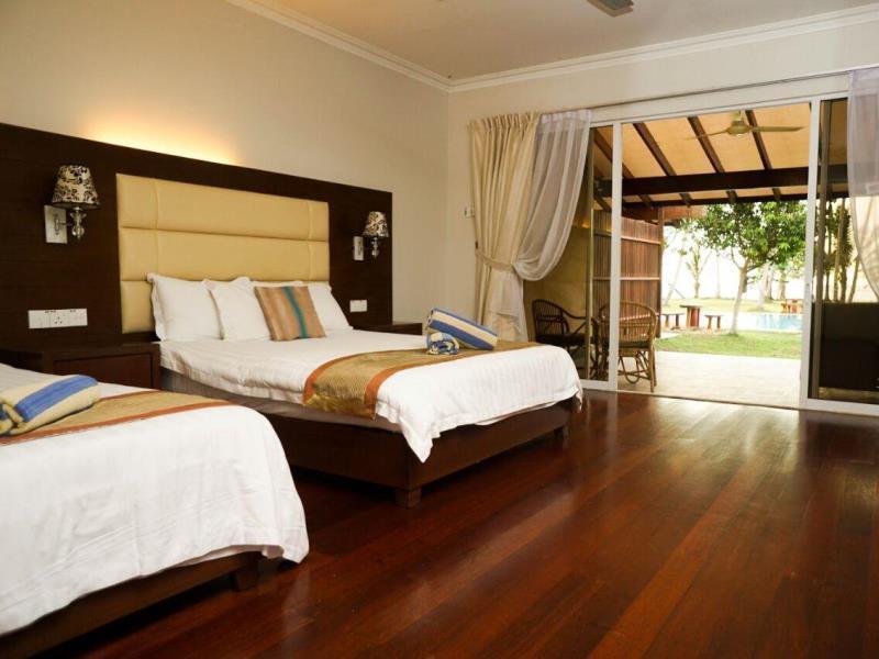 Langkah Syabas Beach Resort Kinarut Kültér fotó